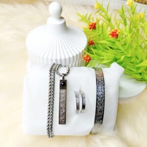 সিলভার কালার কম্বো সেট